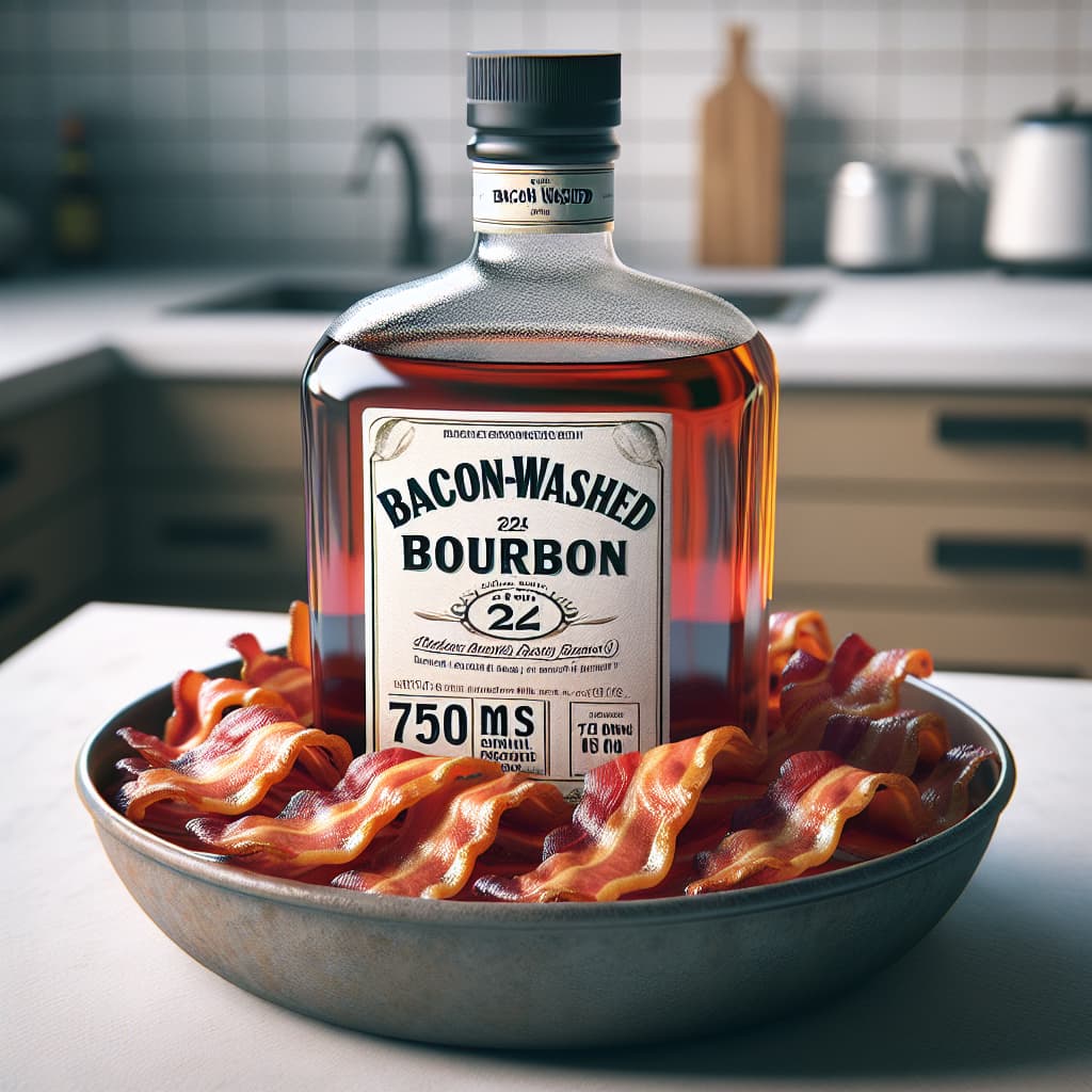 Bacon-Washed Bourbon