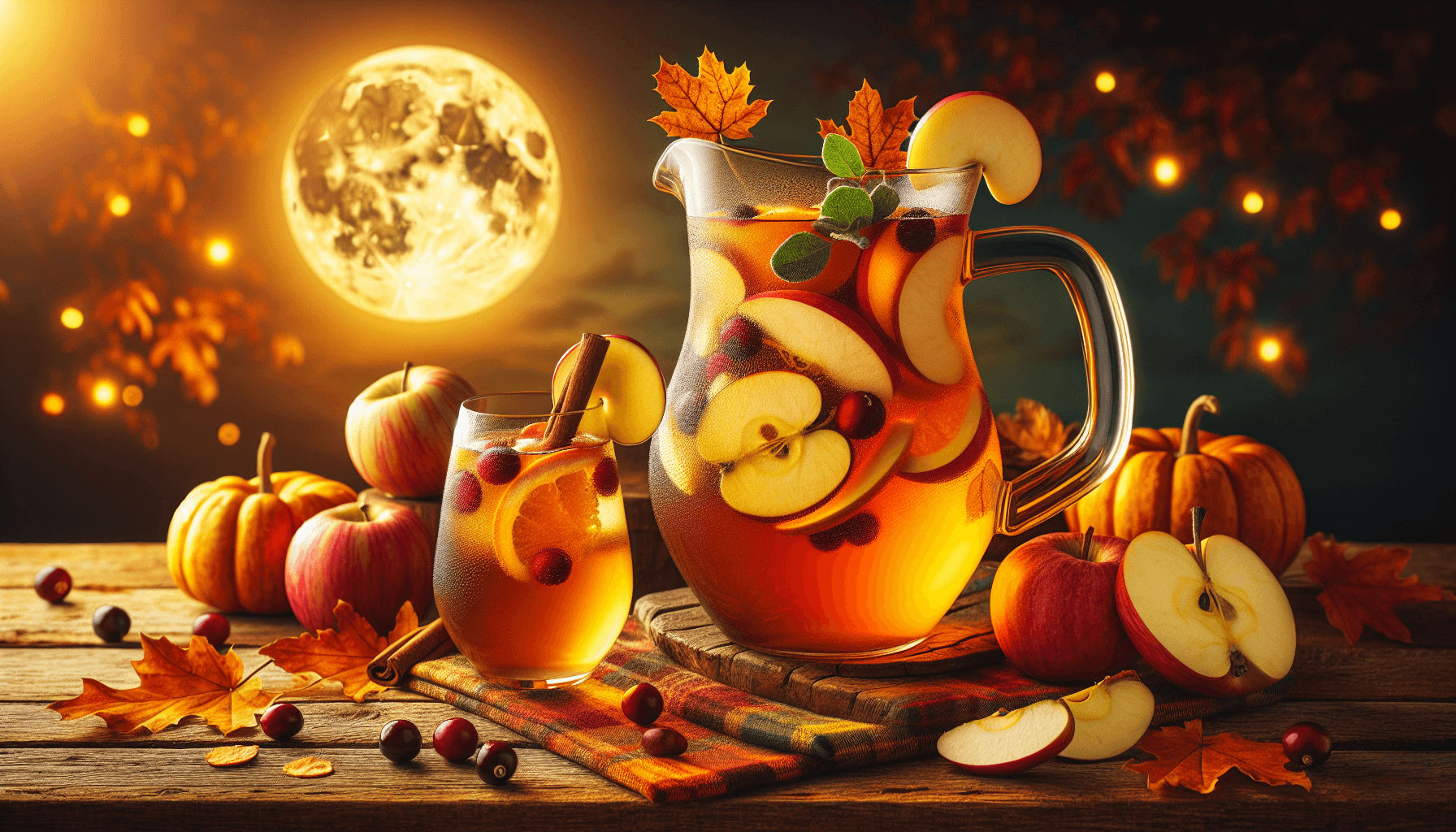 Harvest Moon Apple Cider Sangria