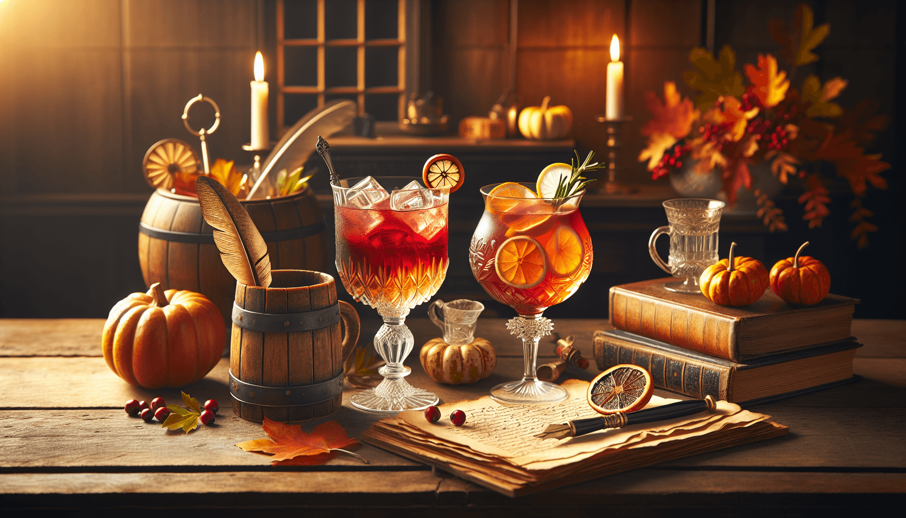 Uncover the History of Thanksgiving Cocktails Today!