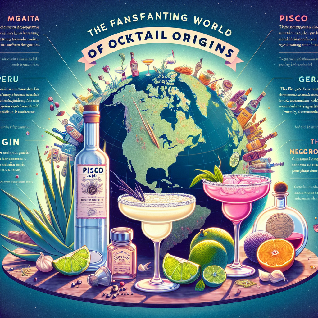 Cocktail Cartography: Mapping Drink Origins Cocktail Cartography: Mapping Drink Origins