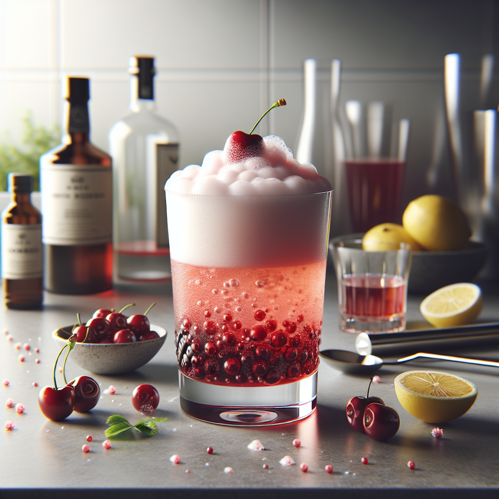 Cherry Blossom with Foam