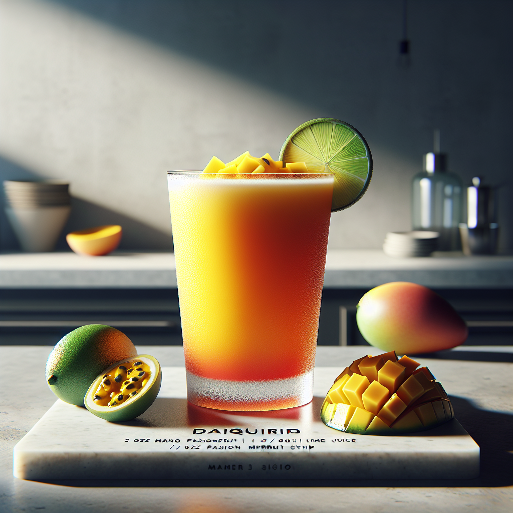 Mango Passionfruit Daiquiri