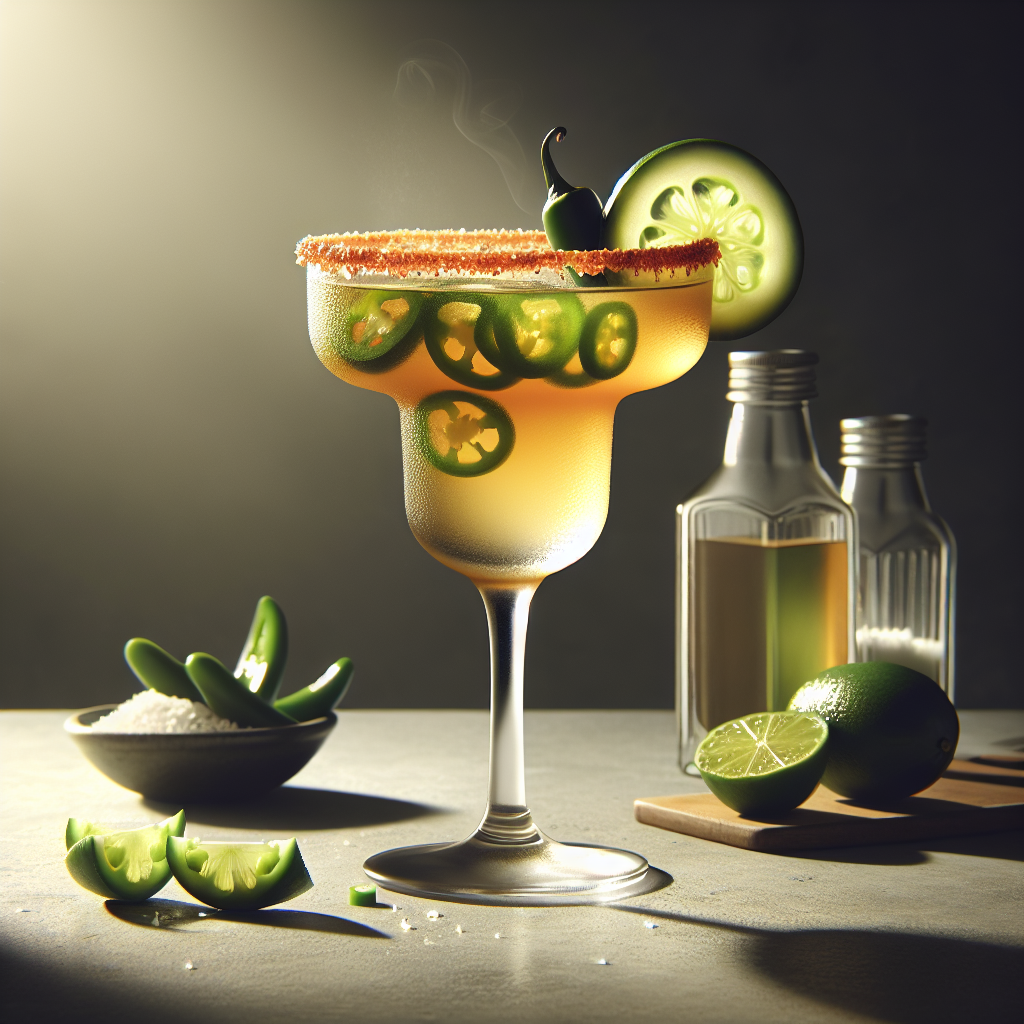 Spicy Cucumber Margarita