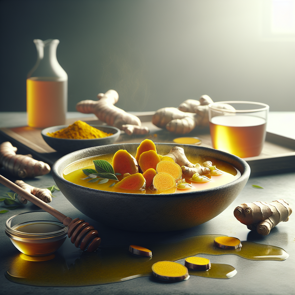 Turmeric-Ginger Syrup