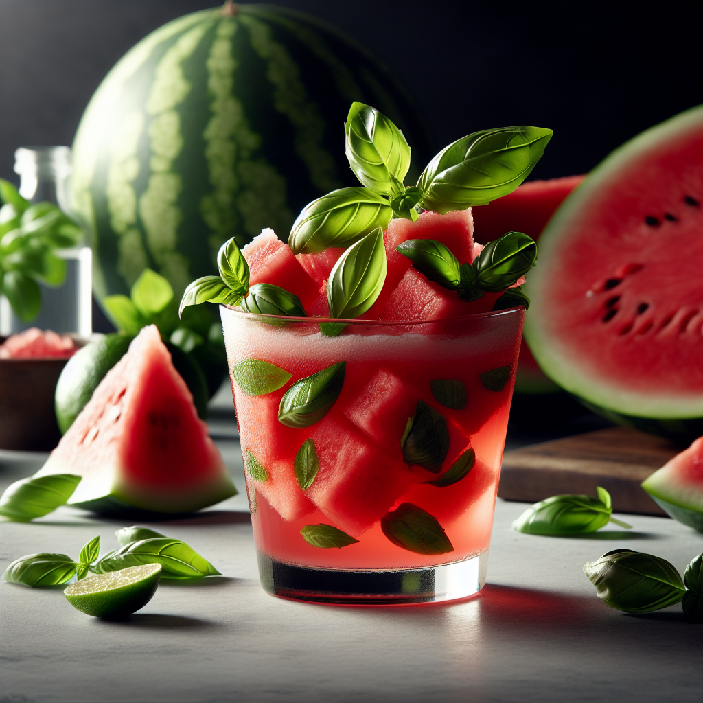 Watermelon Basil Smash